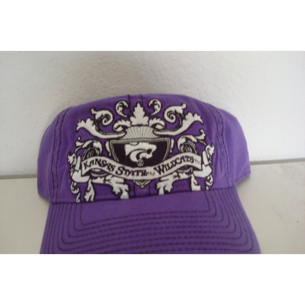 KANSAS STATE WILDCATS      beach golf STRAPBACK ‎ DEADSTOCK HAT CAP VINTAGE D5